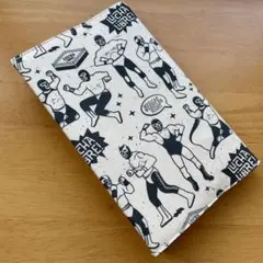 ブックカバー　ルチャリブレ　プロレス　新書本サイズ
