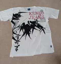 KENZO JEANS Tシャツ ホワイト 和柄のサムネイル