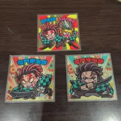 鬼滅の刃マン 遊郭編 シール 3枚セット