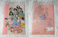 ♪◆セーラームーン×サンリオ◆キャラクター集合 　A4クリアファイル　02