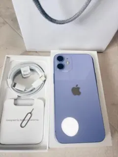 iPhone12 mini 128GB simフリー　パープル
