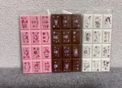 サンリオ ちょこぶろっくしーる シナモン、クロミちゃん、マイメロ