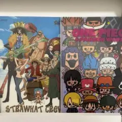 ONE PIECE 5インデックスファイル クリアファイル 2点セット