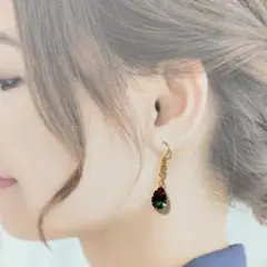45.ハンドメイドアクセサリー ピアス イヤリング ノンホールピアス