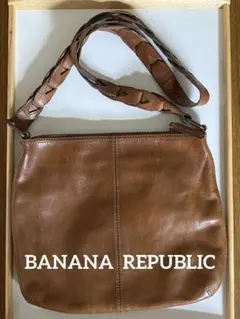 期間限定値引中！BANANA REPUBLIC カーフバッグ　バナナリパブリックのサムネイル