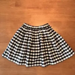 GLOBAL WORK 110〜120cmギンガムチェック柄 スカート