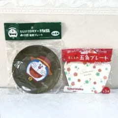 ドラえもん×LOGOS ・ カルピス 五角（合格）　プレート　✴︎新品✴︎のサムネイル