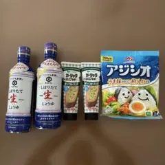 キッコーマン しぼりたて生しょうゆ アジシオ ガーリックトーストスプレッドセットのサムネイル