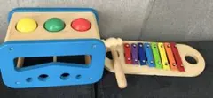 カラフルシロフォンボールたたき　トイザらス　キッズ楽器　知育　ハンマーのサムネイル