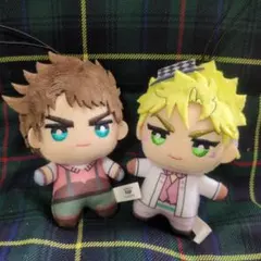 ジョジョの奇妙な冒険　シーザー　ジョセフ　ちみっともぬい　ナムコ　2個組　初期