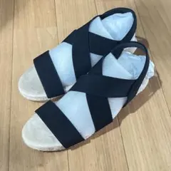 【未使用】PARADE 442 ブラック サンダル Sサイズ(22.5cm)のサムネイル