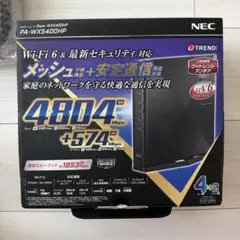 WX5400HP NEC Wi-Fi 6 無線LANルーター