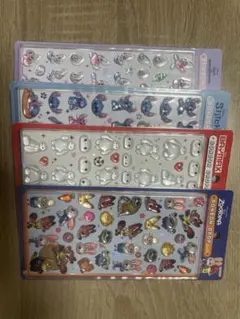 ボンボンドロップシール4種類 通常サイズ ディズニー