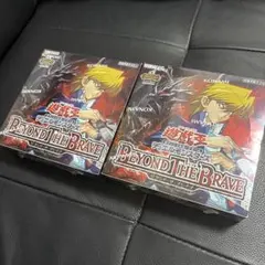 シュリンク付き遊戯王 BEYOND THE BRAVE 2BOXセット - メルカリ