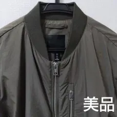 【美品】H&M ブルゾン カーキ ヨーロッパサイズM（日本サイズL相当）