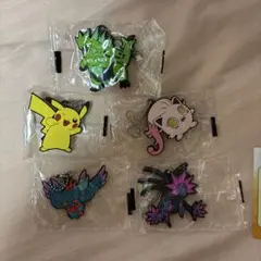 ポケモン くら寿司 ラバーキーホルダー コンプセット