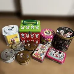 ディズニー　お菓子 缶のみ 10点セット