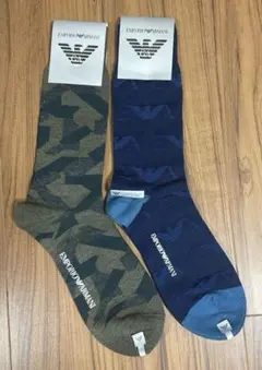 EMPORIO ARMANI ソックス 2足セット 25-27cm