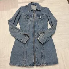 【三上悠亜ちゃん着用】ZARAデニムワンピースS