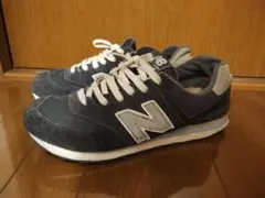 New Balance 574ダークグレー スニーカー27cmニューバランス