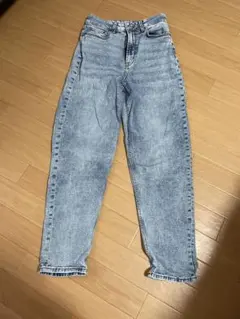 ハイウエスト ライトブルーデニム EU34