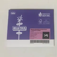 ソウルコン　treasure ジフン　ポラロイドフォト　グッズ　トレカ　カード