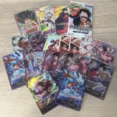 赤5 ルフィ スタンダードバトル トレジャークルーズ ホイル×4 ノーマル