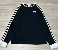 adidas originals ロンT トレフォイル M スリーライン