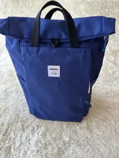 hellolulu トートリュック 2WAY 撥水 20L ブルー ユニセックス