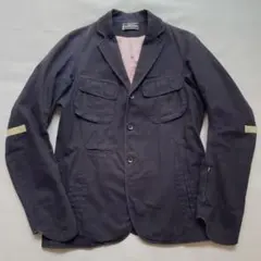 BEAMS+ × Uppercutワークテーラードジャケット L 紺 コットンのサムネイル