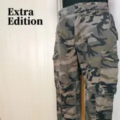 エクストラエディション　ユナイテッドアローズ　カモフラミリタリーカーゴパンツ　M