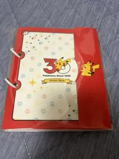 ポケモンセンター出張所 30周年記念 シール帳