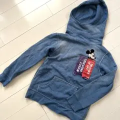 デニム＆ダンガリー パーカー 130cm ミッキー