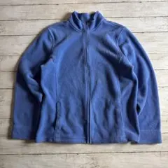 L.L.Bean フリースジャケットXL ライトブルー　ゆるダボビッグシルエット