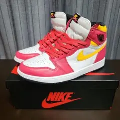 Nike Air Jordan 1 High Light Fusion Red