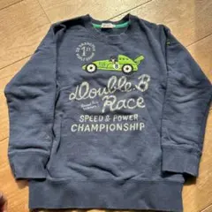 ミキハウス　DOUBLE B キッズトレーナー130