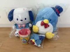 ローソンサンリオ一番くじ ポチャッコ　タキシードサム　ハンドギョン