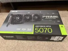 ASUS PRIME-RTX5070 開封　未使用品