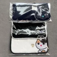 PAUL & JOE 猫 ネコ タオルハンカチ3枚セット