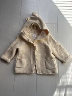baby GAP フード付きカーディガン 6-12ヶ月