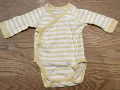 UNIQLO ストライプ　長袖　ベビー肌着　ベビー