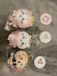 新品未使用　ちいかわ てんし＆あくまマスコット 3種セット