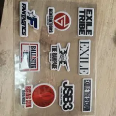 EXILE TRIBE シール（公式）