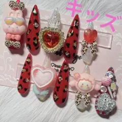 KOGYARUネイルチップ♡キーホルダー - メルカリ