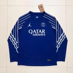 PSG】パリサンジェルマン ジョーダン 長袖 ユニフォーム 青 羽根