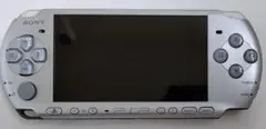 【中古】PSP-3000 本体（ミスティックシルバー／バッテリーなし）
