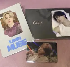 BTS ジミン　ホログラム　トレカ　FACE MUSE 購入特典
