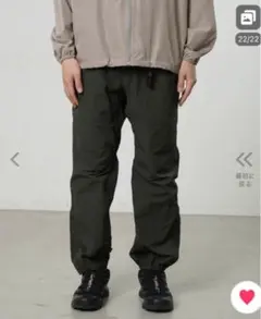 グラミチ　ナイロントラックパンツ　GRAMICCI