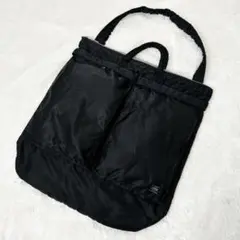 PORTER ポーター タンカー ヘルメットバッグL 2WAY ブラック 黒