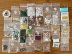 ハンドメイドアクセサリー　ビーズ　パーツ　まとめ売り